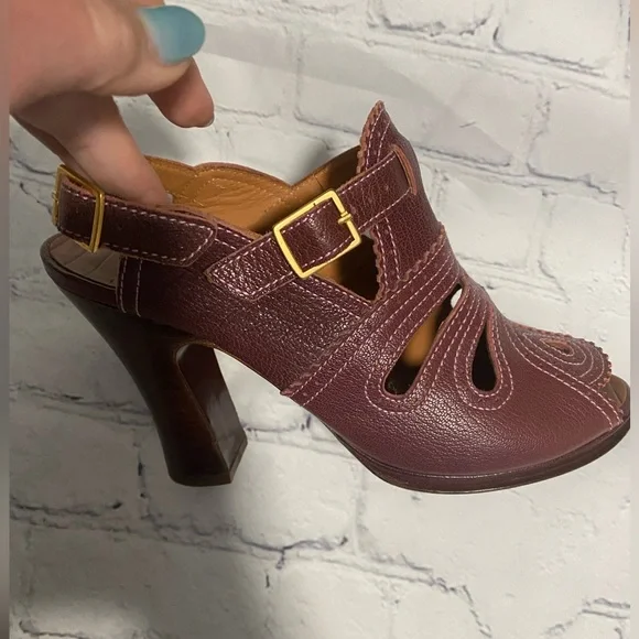 Chie Mihara retro leather heels - Picture 8 of 9